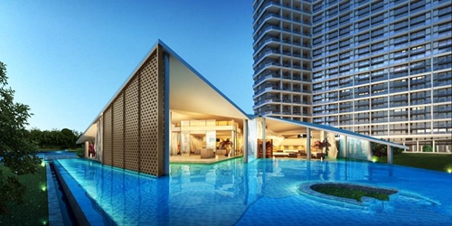 龙悦银滩海景花苑 一居  户型图